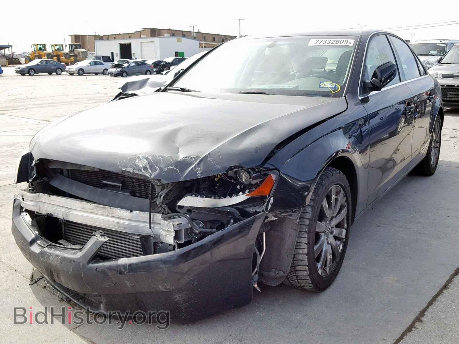 2010 AUDI A4 - VIN: WAUFFAFL3AN007204 - Фото 2