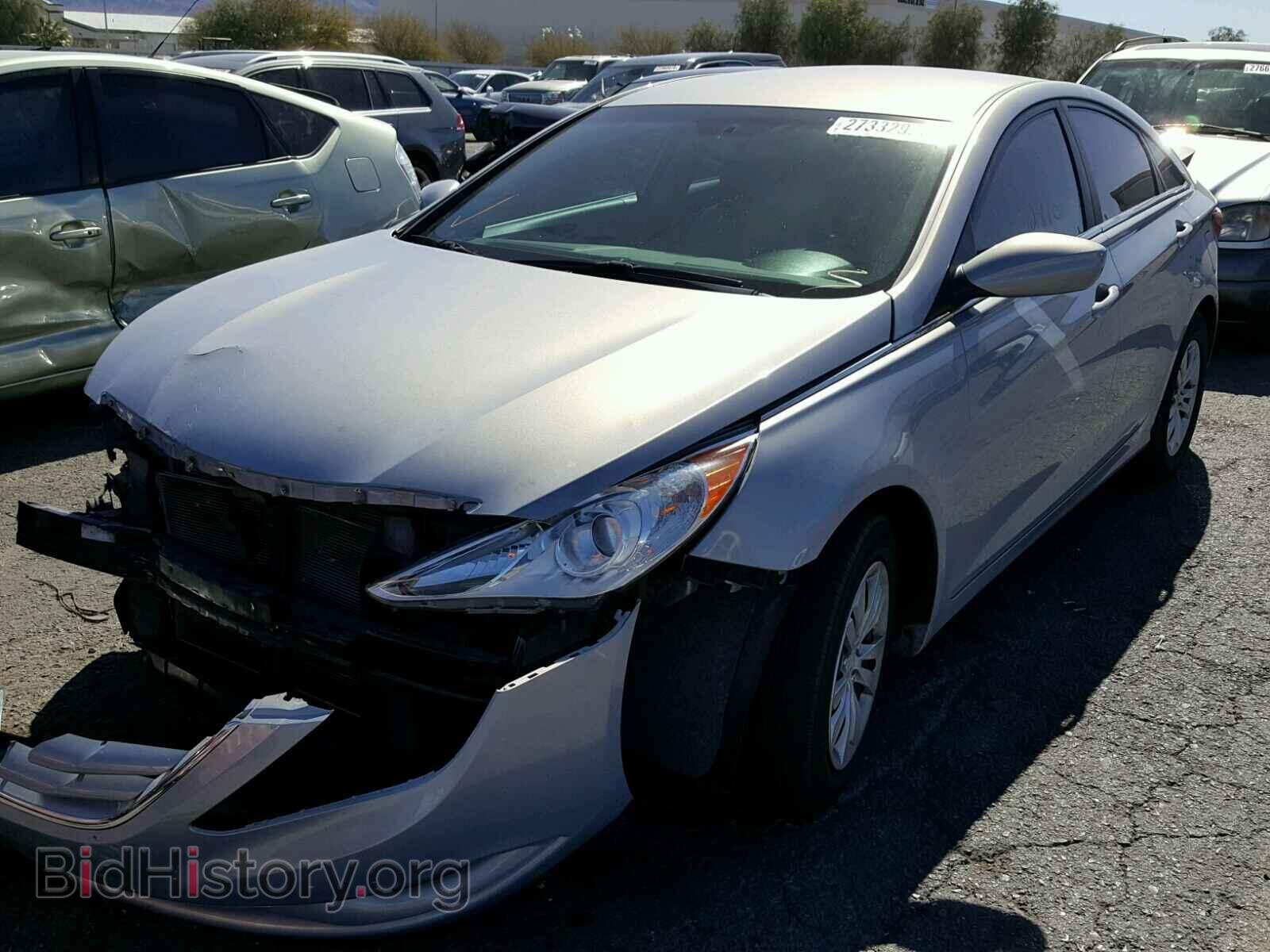 2012 HYUNDAI SONATA - VIN: 5NPEB4ACXCH456899 - Фото 2