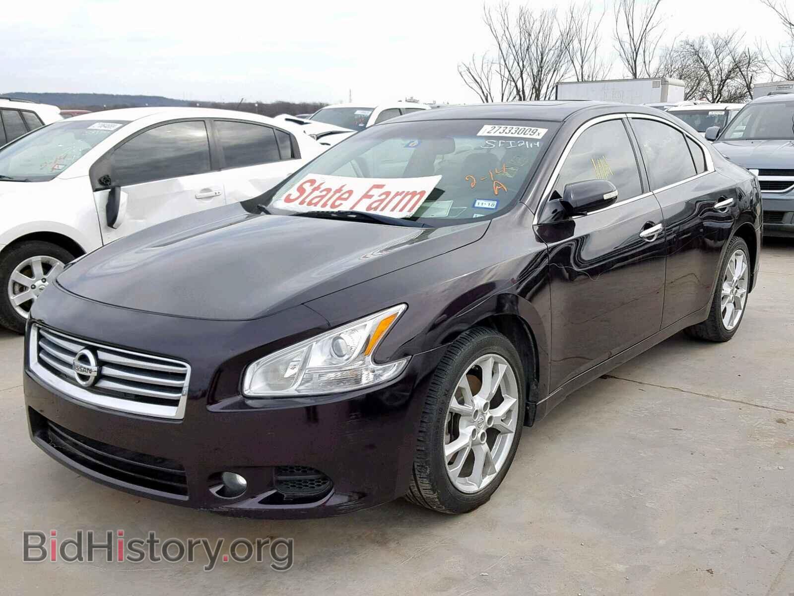 2012 NISSAN MAXIMA S - VIN: 1N4AA5AP4CC807754 - Фото 2