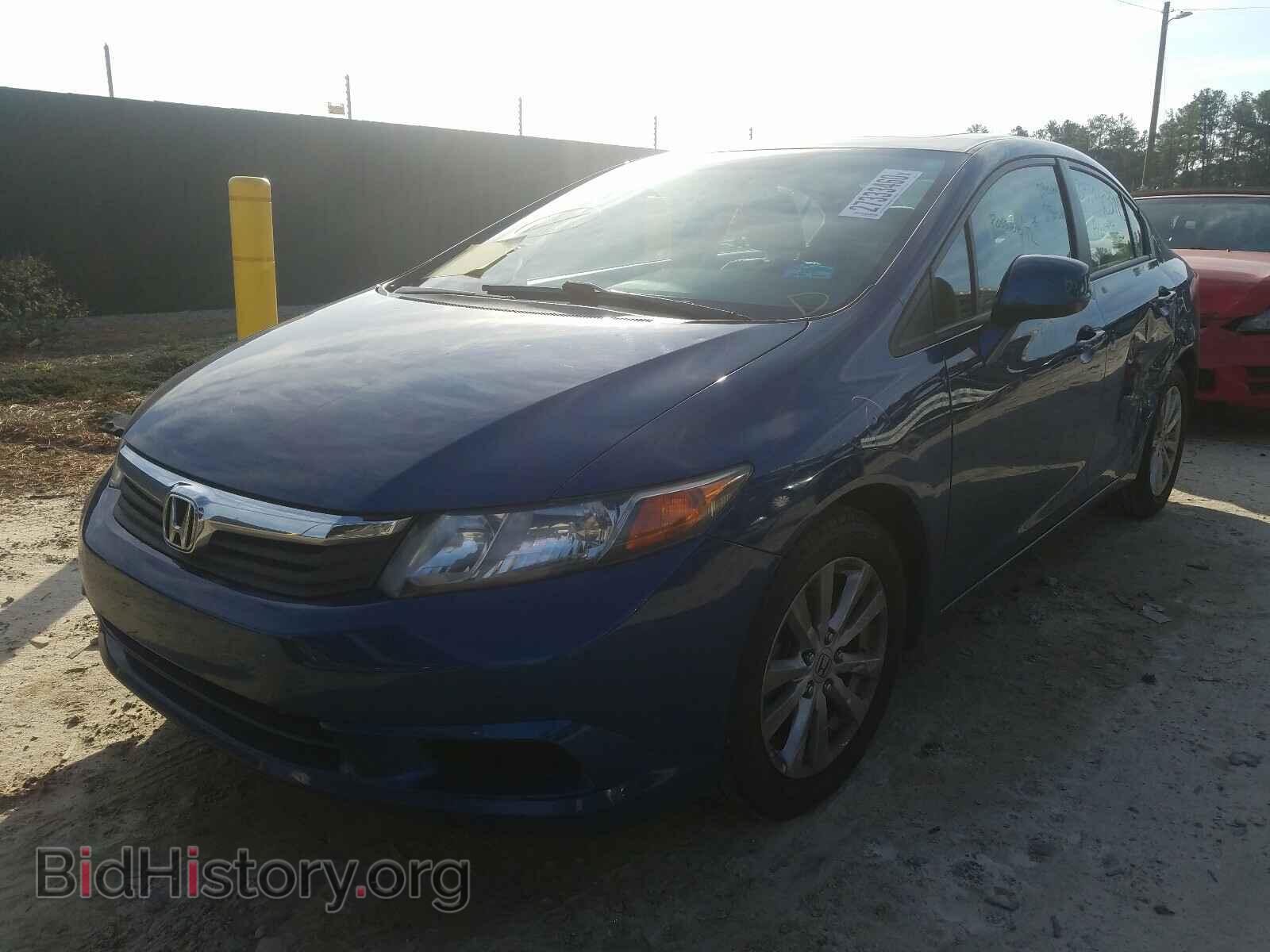 2012 HONDA CIVIC - VIN: 19XFB2F89CE055751 - Фото 2