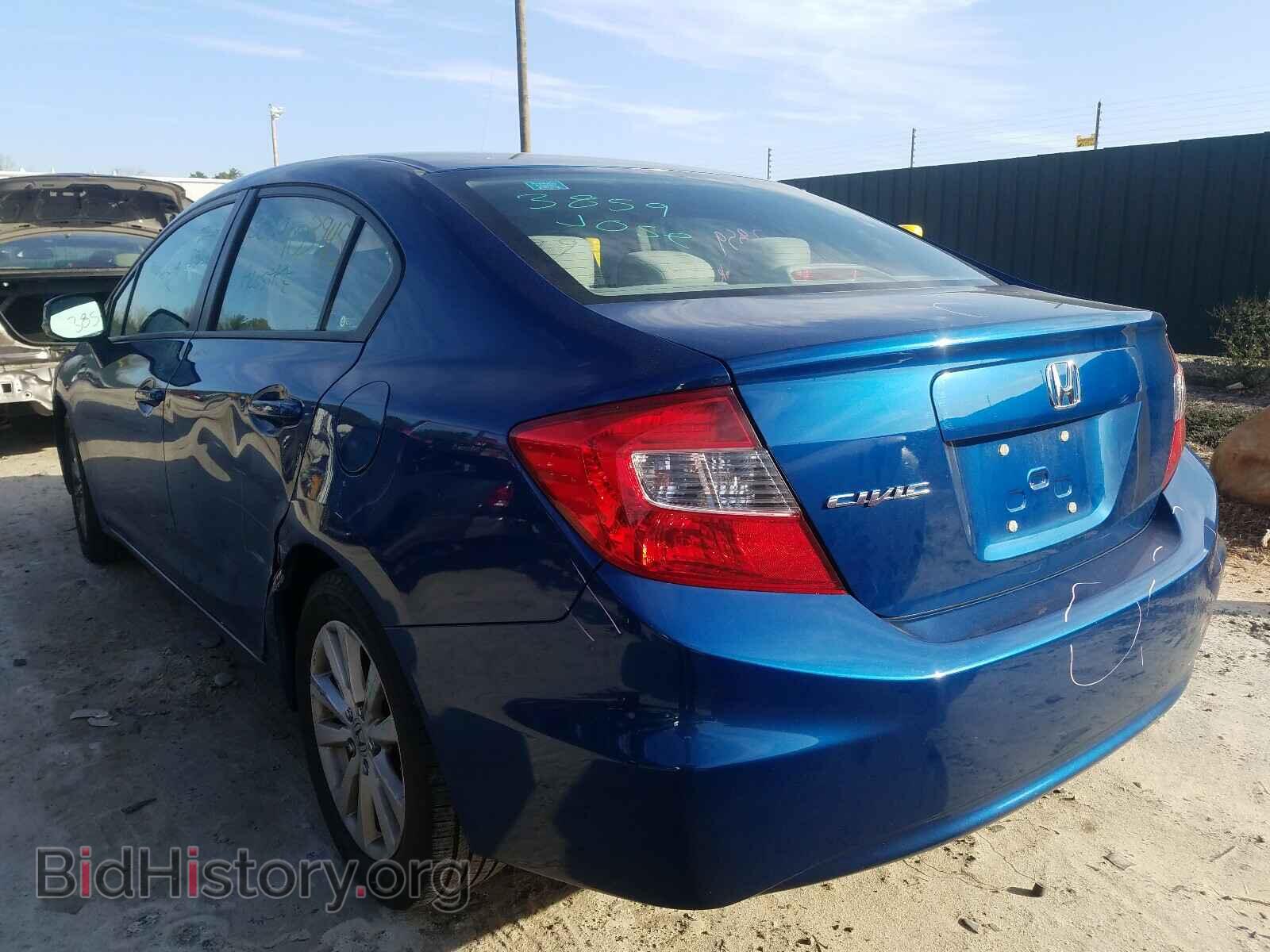 2012 HONDA CIVIC - VIN: 19XFB2F89CE055751 - Фото 3