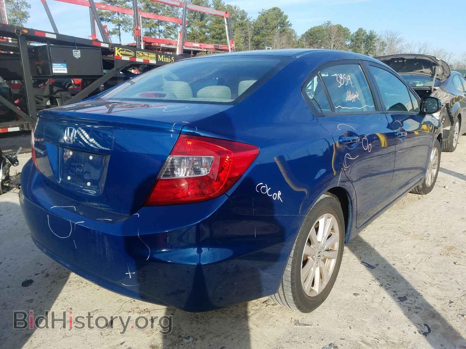 2012 HONDA CIVIC - VIN: 19XFB2F89CE055751 - Фото 4