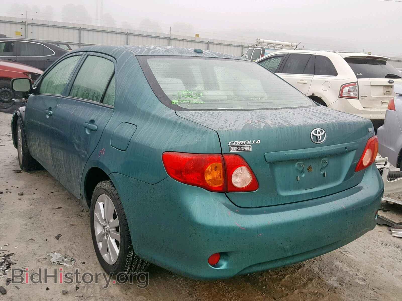 2009 TOYOTA COROLLA BA - VIN: 2T1BU40E99C013493 - Фото 3