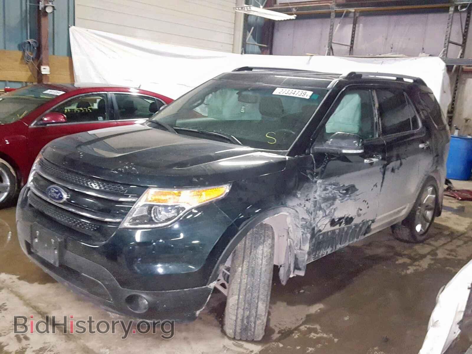 2014 FORD EXPLORER L - VIN: 1FM5K8F81EGC05932 - Фото 2