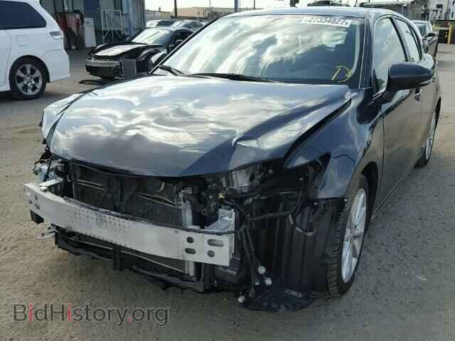 2011 LEXUS CT 200 - VIN: JTHKD5BH2B2035321 - Фото 2