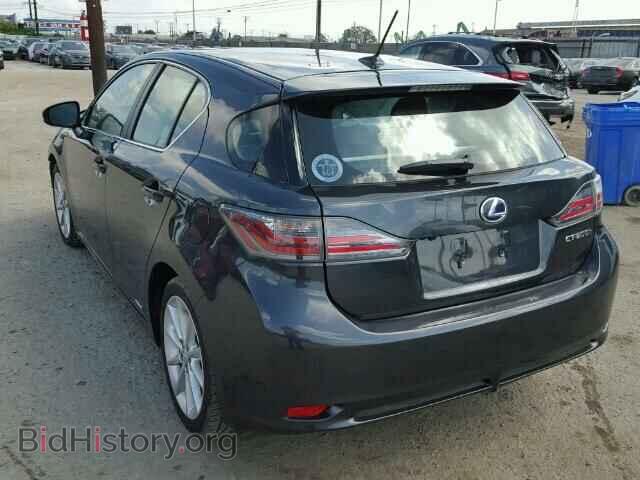 2011 LEXUS CT 200 - VIN: JTHKD5BH2B2035321 - Фото 3