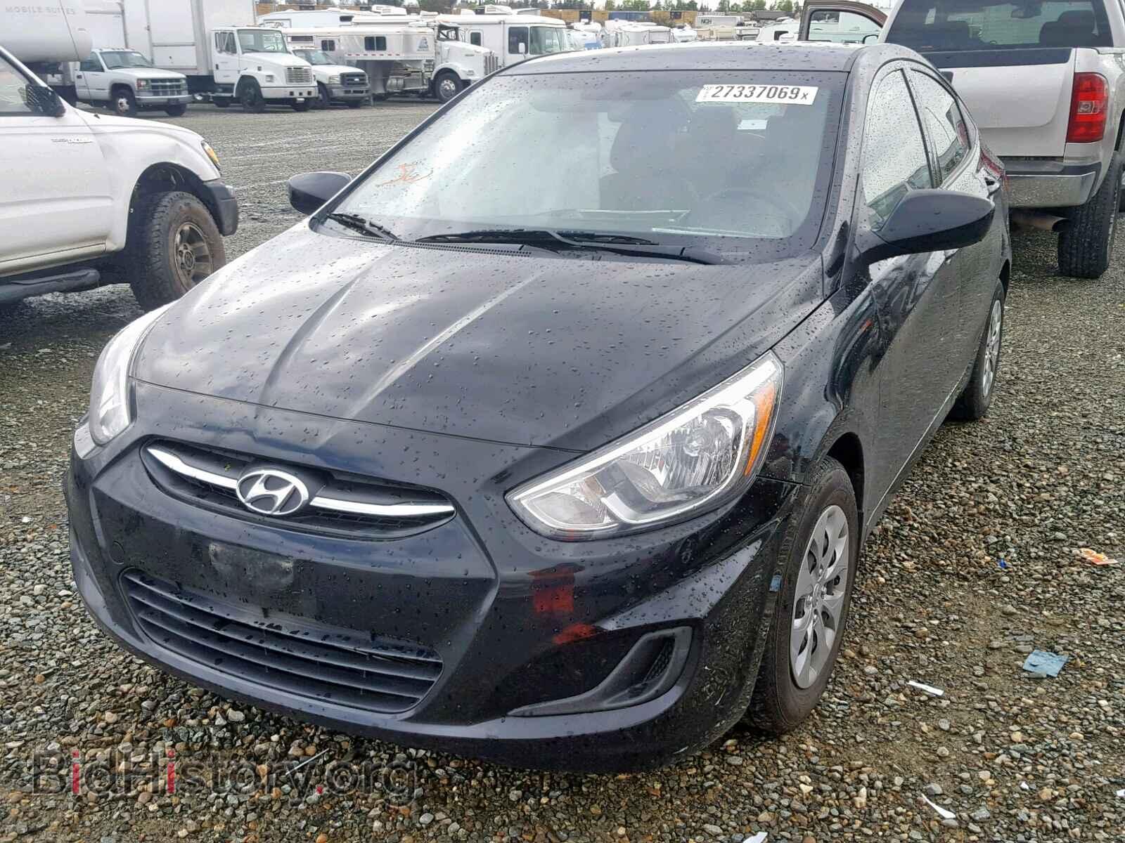 2016 HYUNDAI ACCENT - VIN: KMHCT4AE0GU109627 - Фото 2