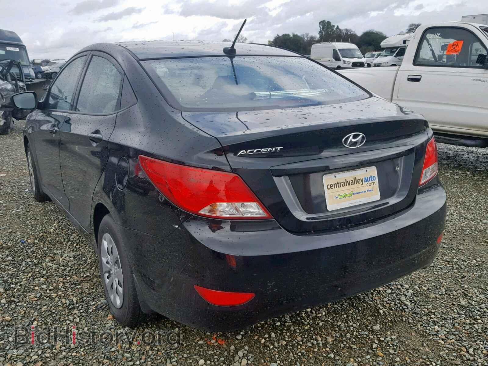 2016 HYUNDAI ACCENT - VIN: KMHCT4AE0GU109627 - Фото 3
