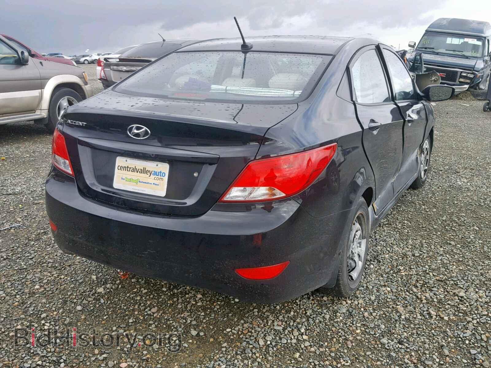 2016 HYUNDAI ACCENT - VIN: KMHCT4AE0GU109627 - Фото 4