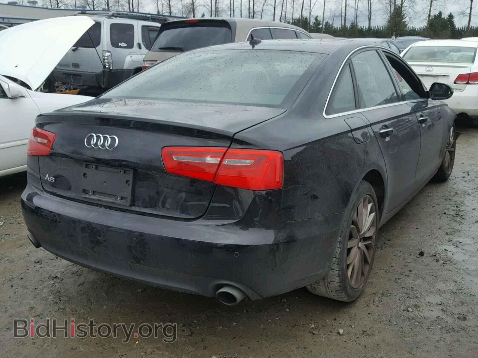 2013 AUDI A6 - VIN: WAUGFAFC6DN088983 - Фото 4