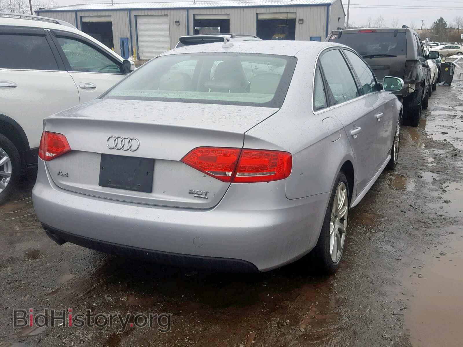 2012 AUDI A4 - VIN: WAUFFAFL8CN015608 - Photo 4