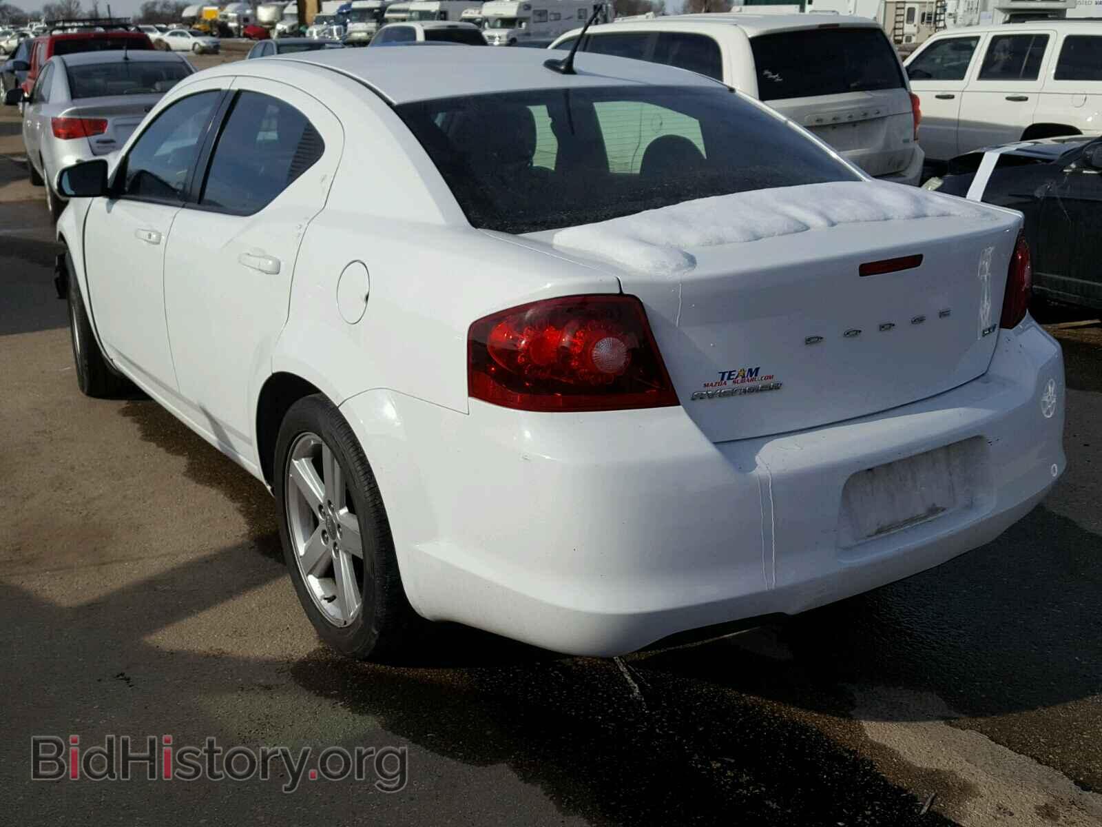 2013 DODGE AVENGER - VIN: 1C3CDZCB1DN681480 - Фото 3