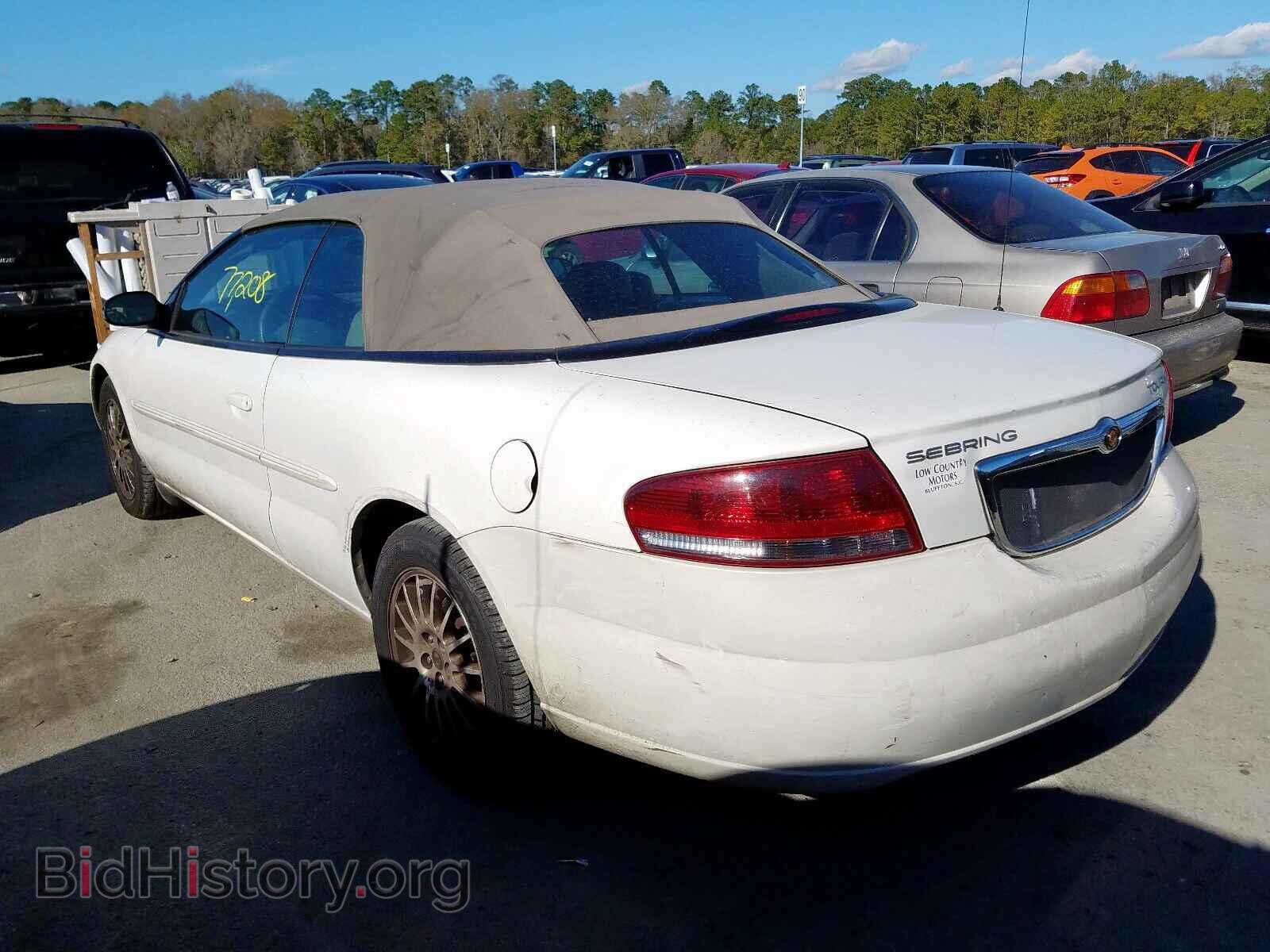 2006 CHRYSLER SEBRING - VIN: 1C3EL55RX6N113052 - Фото 3