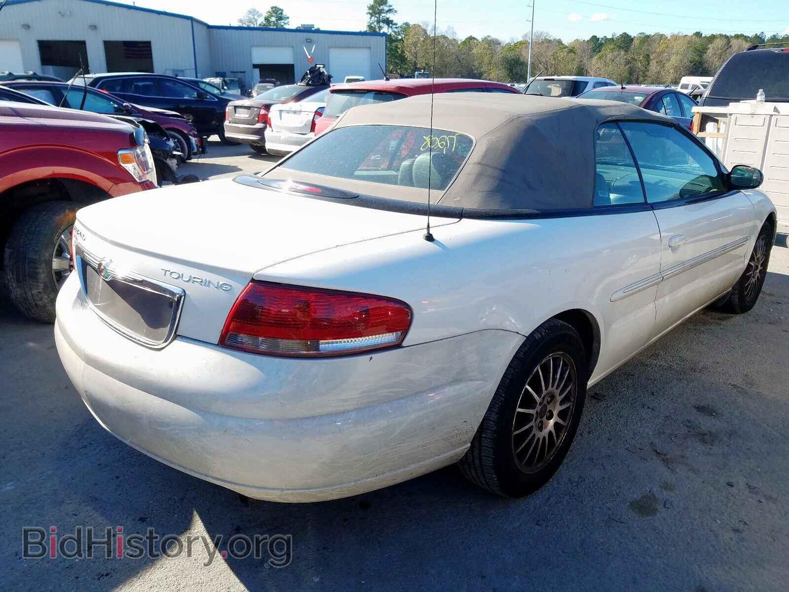 2006 CHRYSLER SEBRING - VIN: 1C3EL55RX6N113052 - Фото 4
