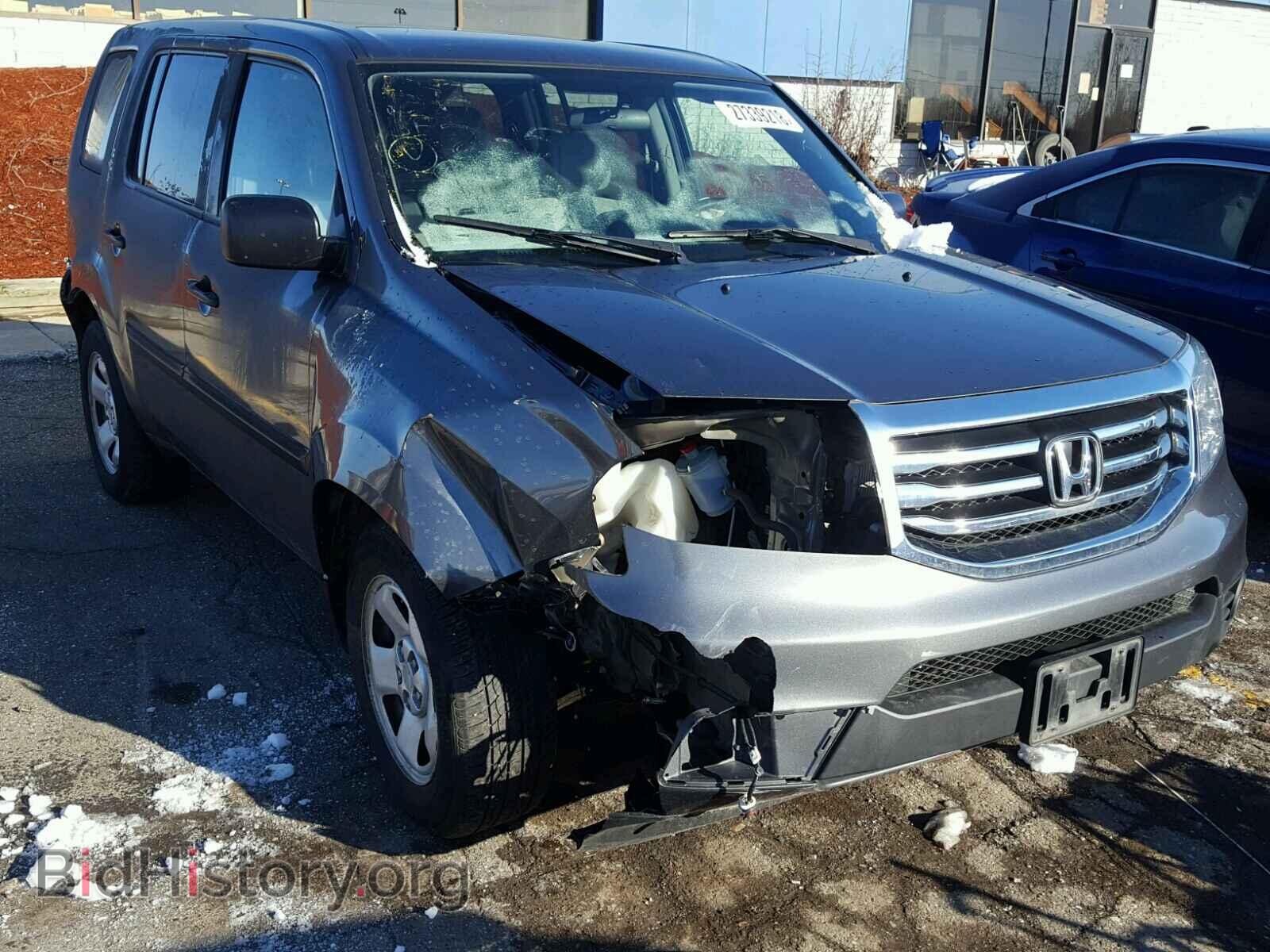 Фотография 5FNYF4H25DB025482 - HONDA PILOT 2013