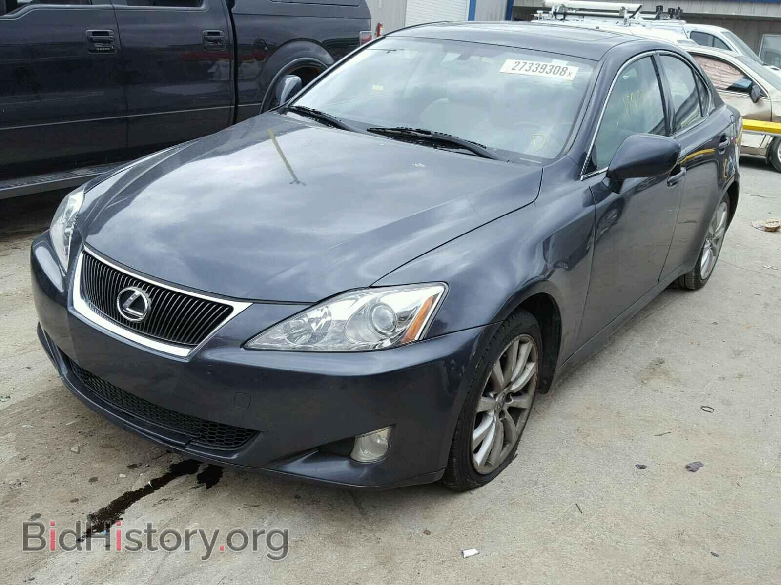 2007 LEXUS IS250 - VIN: JTHCK262X72018420 - Фото 2