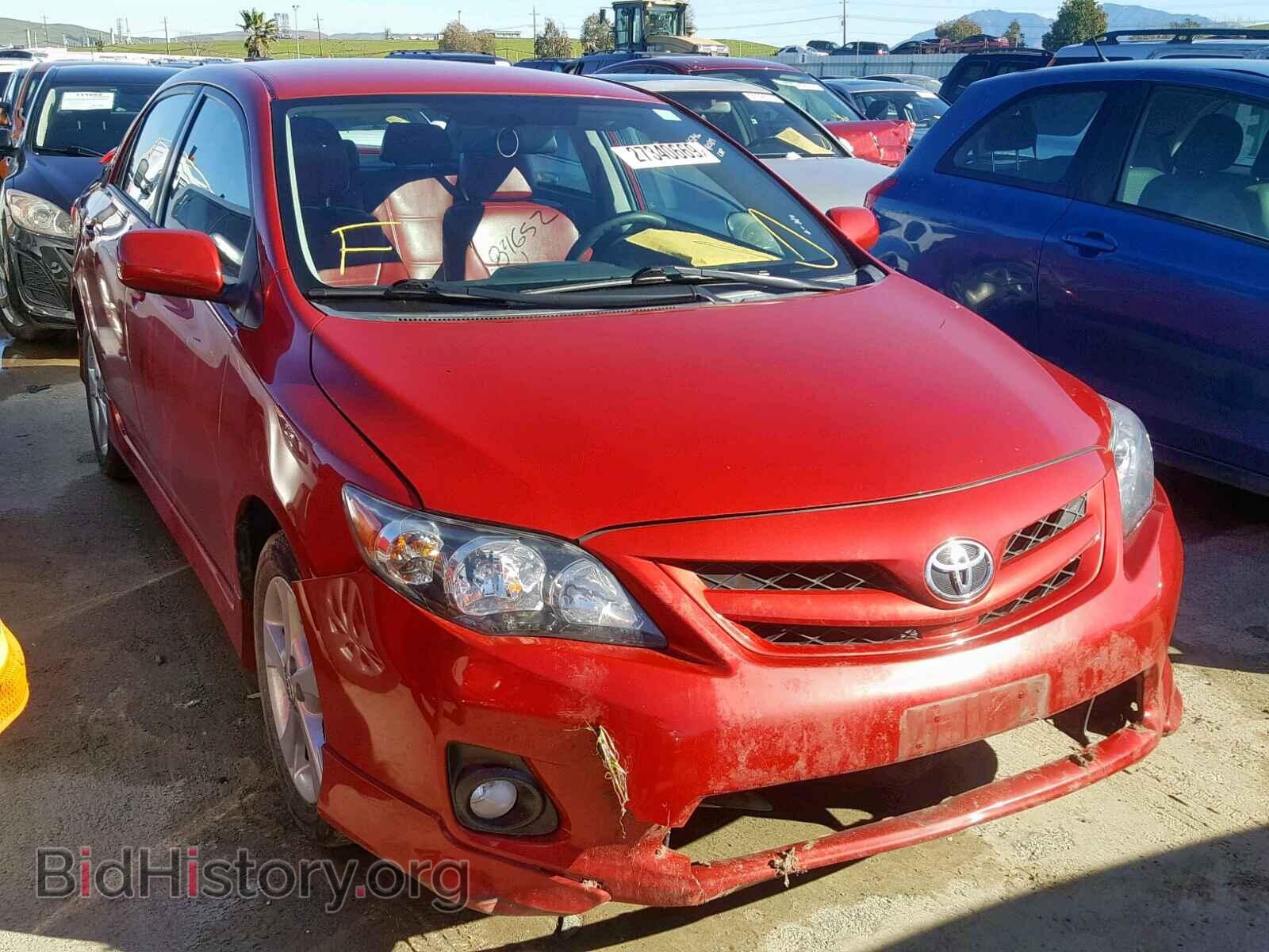 Photo 2T1BU4EE9BC719345 - TOYOTA COROLLA BA 2011