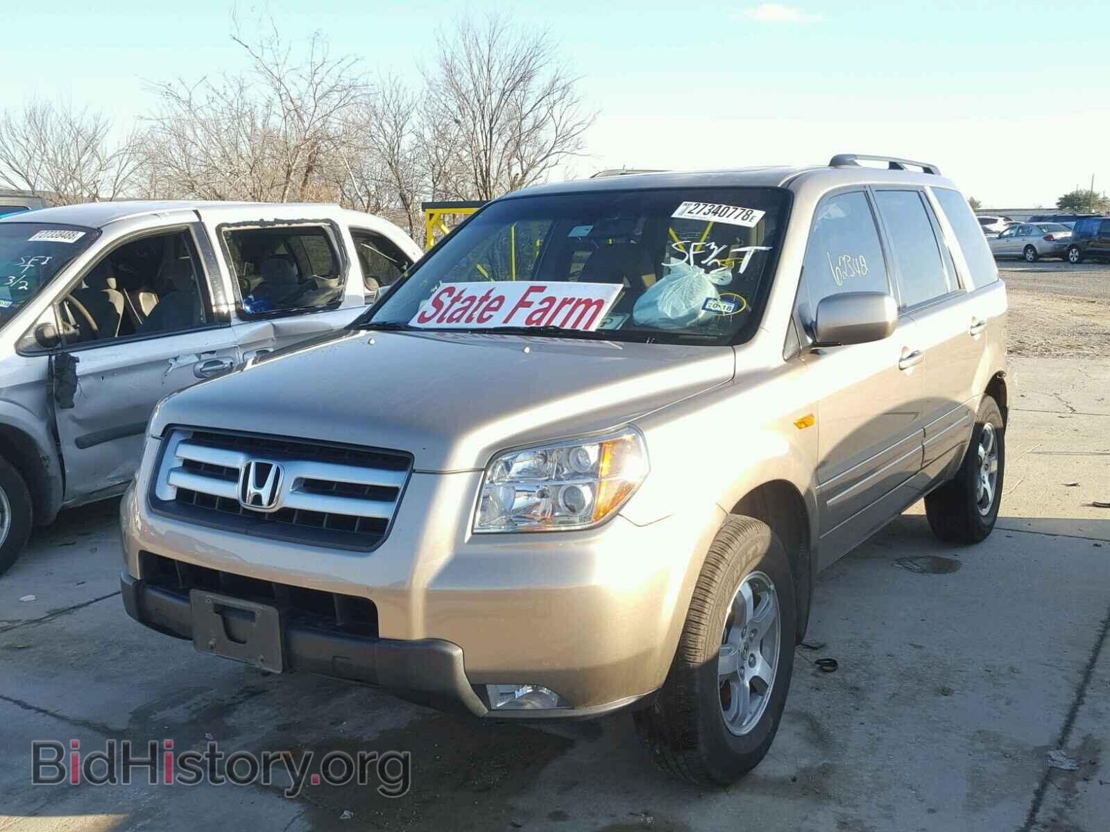 2006 HONDA PILOT - VIN: 5FNYF28546B007136 - Фото 2