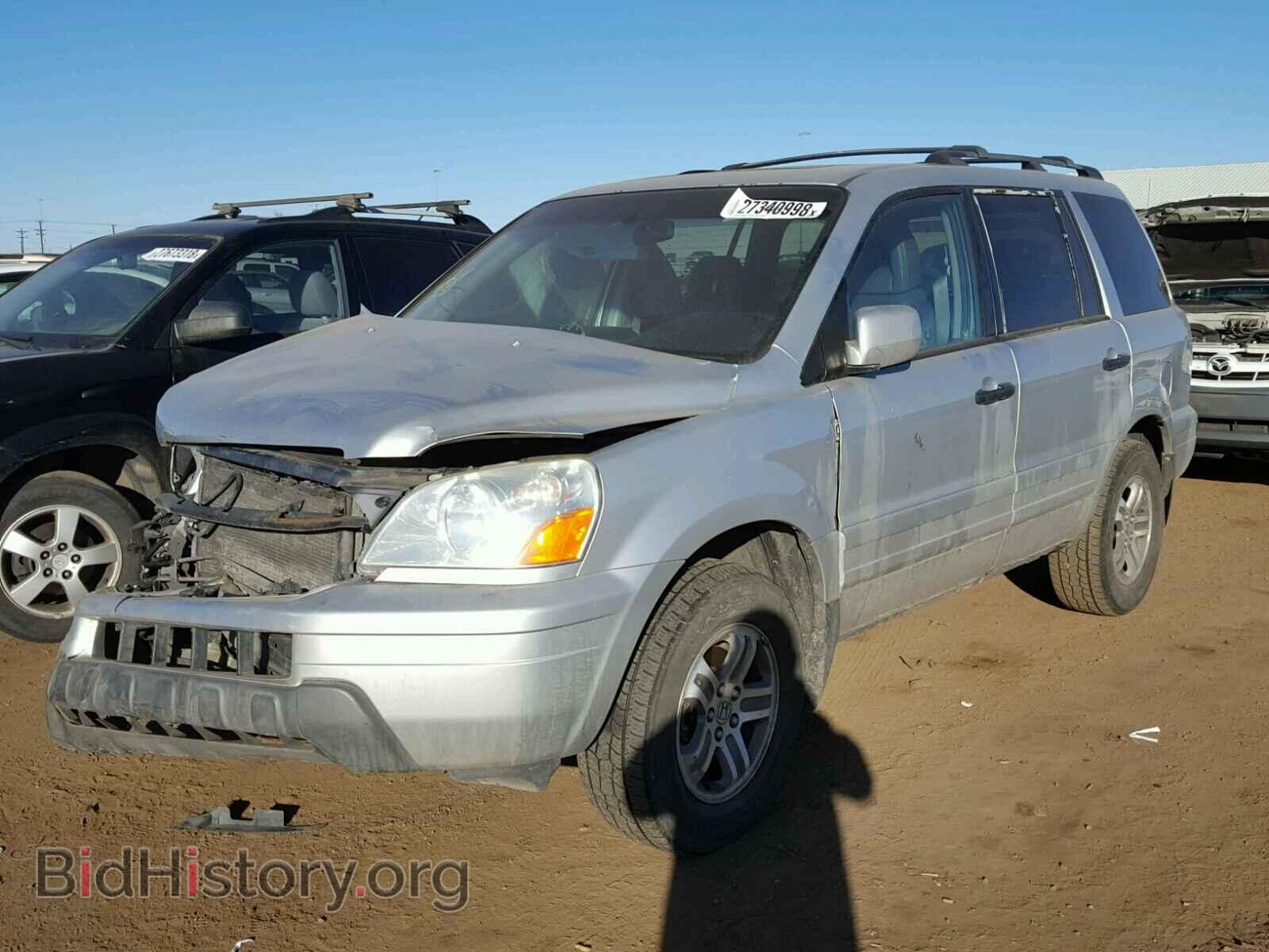 2005 HONDA PILOT - VIN: 5FNYF18625B005662 - Фото 2