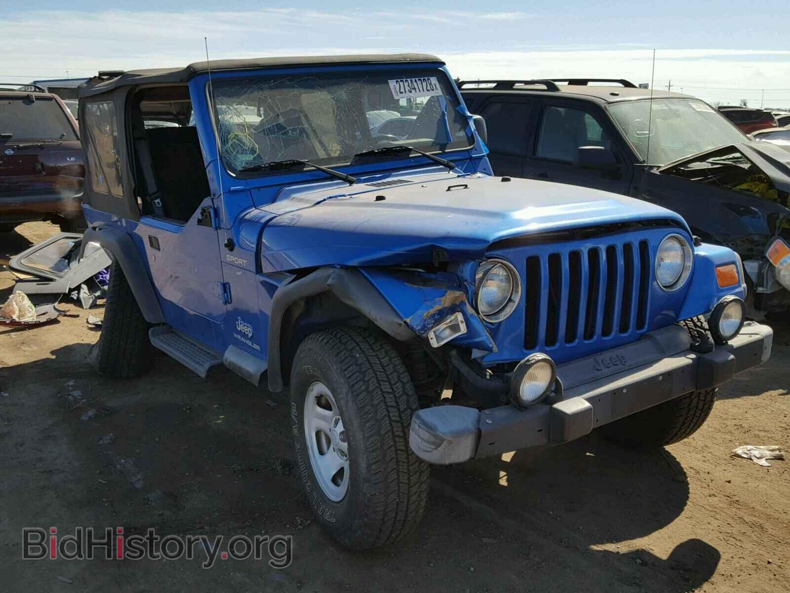 Photo 1J4FA49S53P329219 - JEEP WRANGLER 2003
