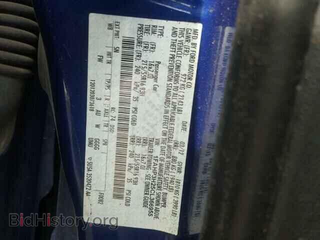 2012 FORD FOCUS - VIN: 1FAHP3H25CL366955 - Photo 10