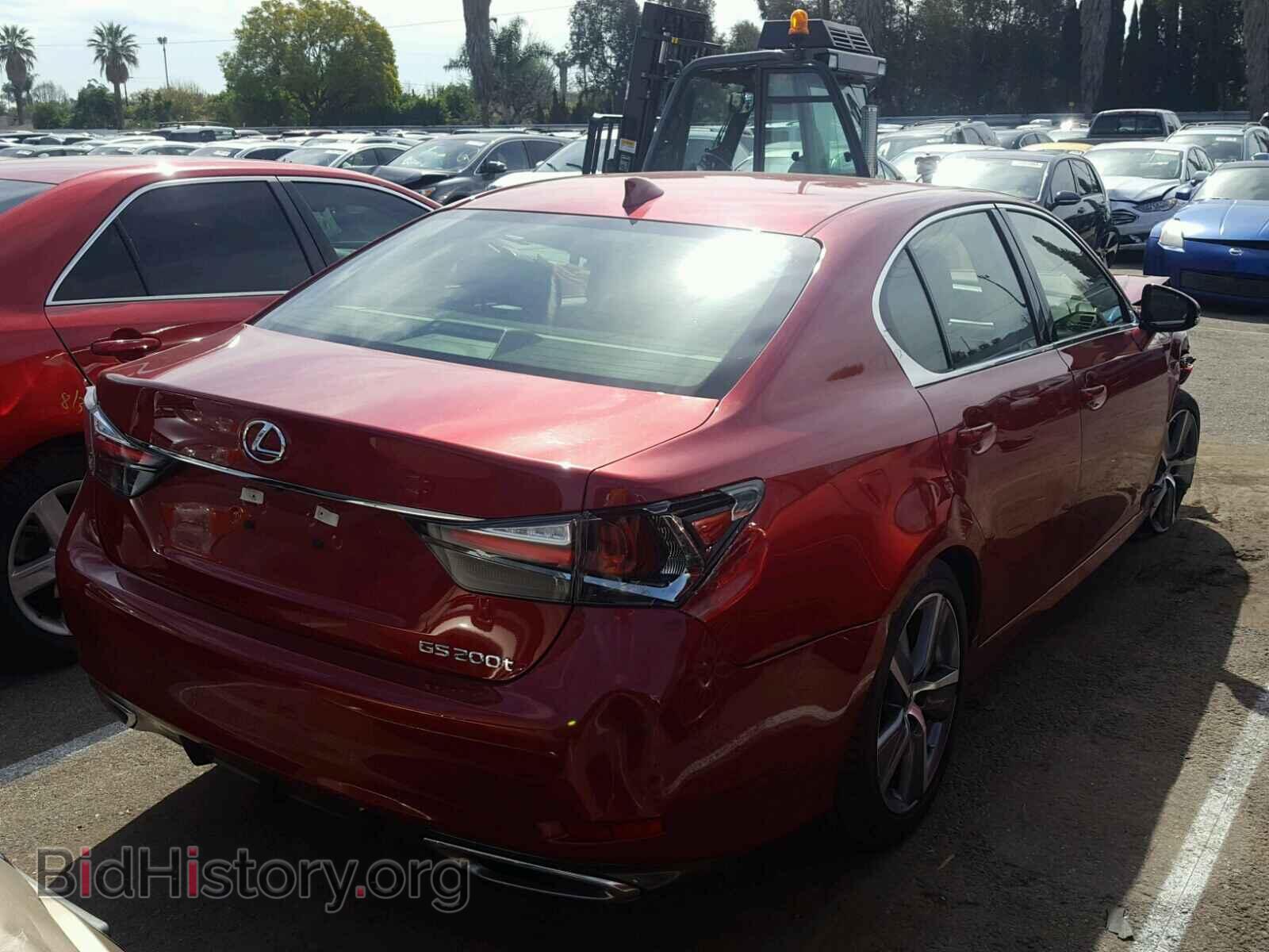 2016 LEXUS GS200 - VIN: JTHBA1BL8GA001659 - Фото 4