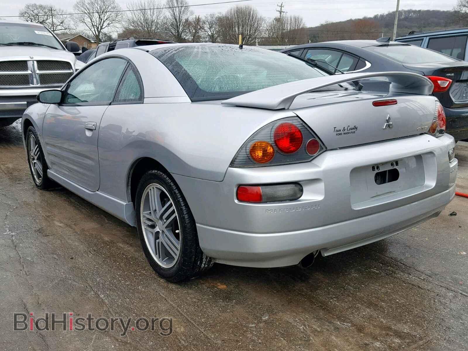 2003 MITSUBISHI ECLIPSE - VIN: 4A3AC74H43E095543 - Фото 3