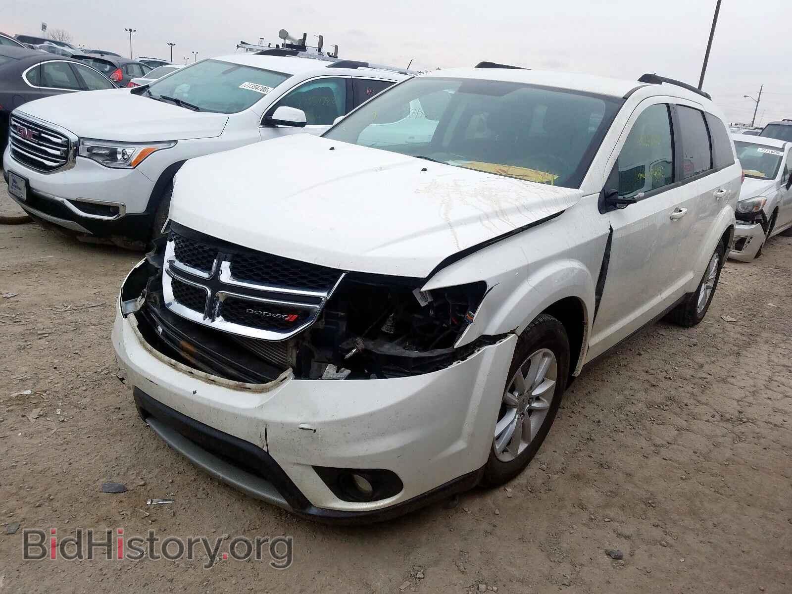 2014 DODGE JOURNEY - VIN: 3C4PDCBBXET180939 - Фото 2