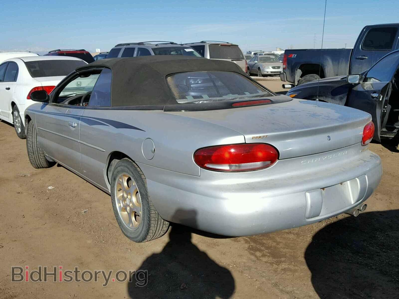2000 CHRYSLER SEBRING - VIN: 3C3EL55H0YT225272 - Фото 3