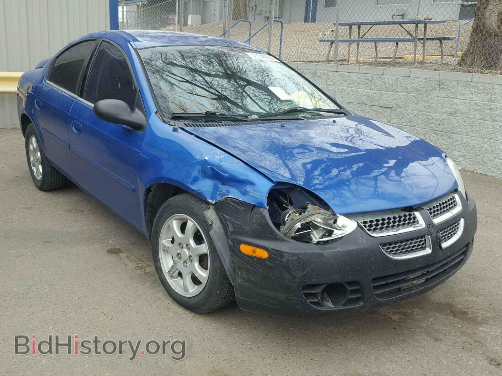 Photo 1B3ES56C65D163543 - DODGE NEON 2005