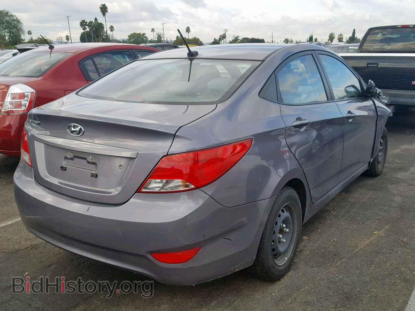 2015 HYUNDAI ACCENT - VIN: KMHCT4AE4FU916778 - Фото 4
