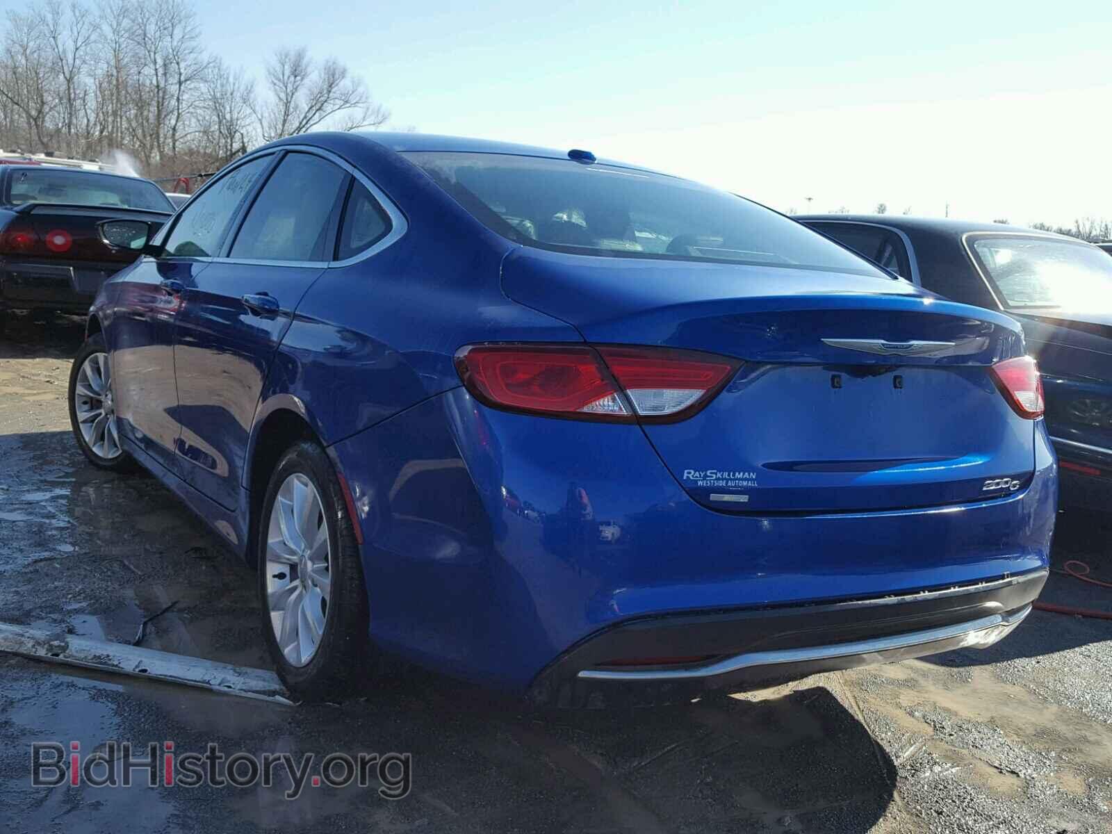 2015 CHRYSLER 200 - VIN: 1C3CCCCB9FN607839 - Photo 3