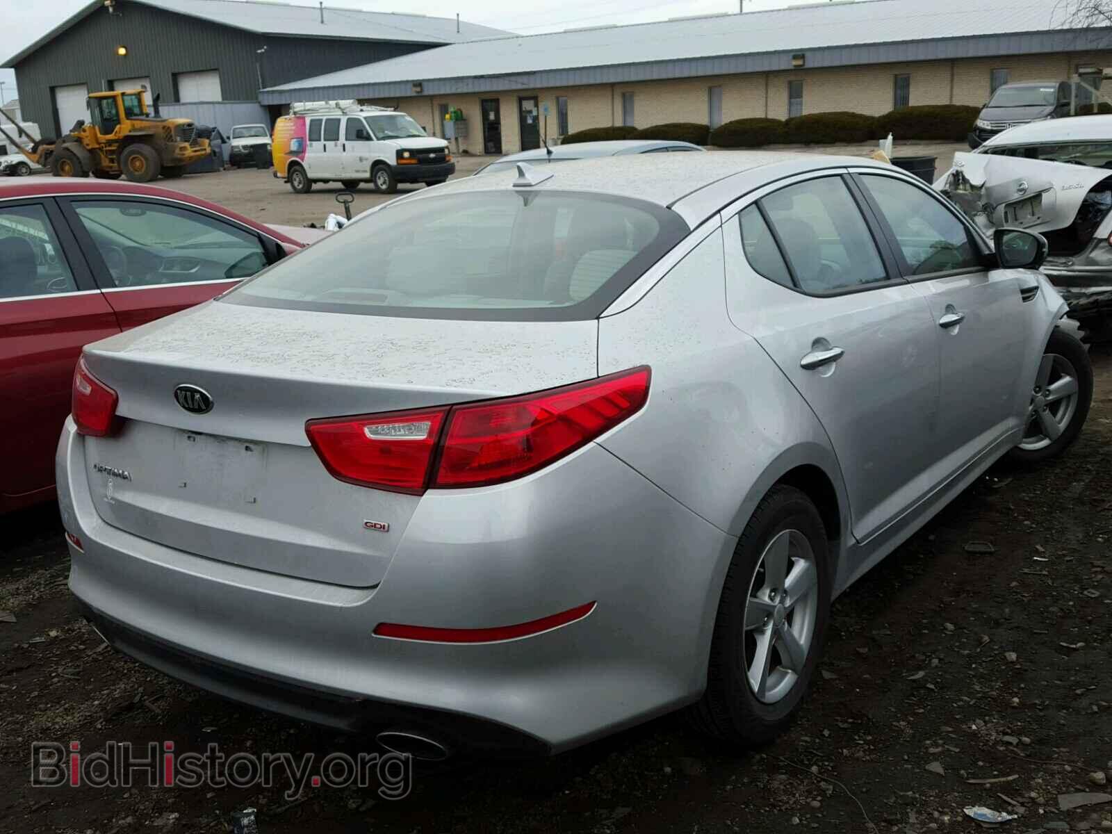 2015 KIA OPTIMA - VIN: 5XXGM4A71FG403417 - Photo 4