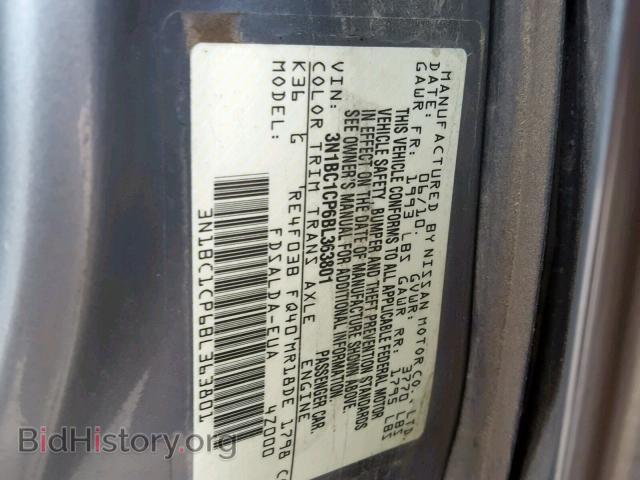 2011 NISSAN VERSA - VIN: 3N1BC1CP6BL363801 - Фото 10