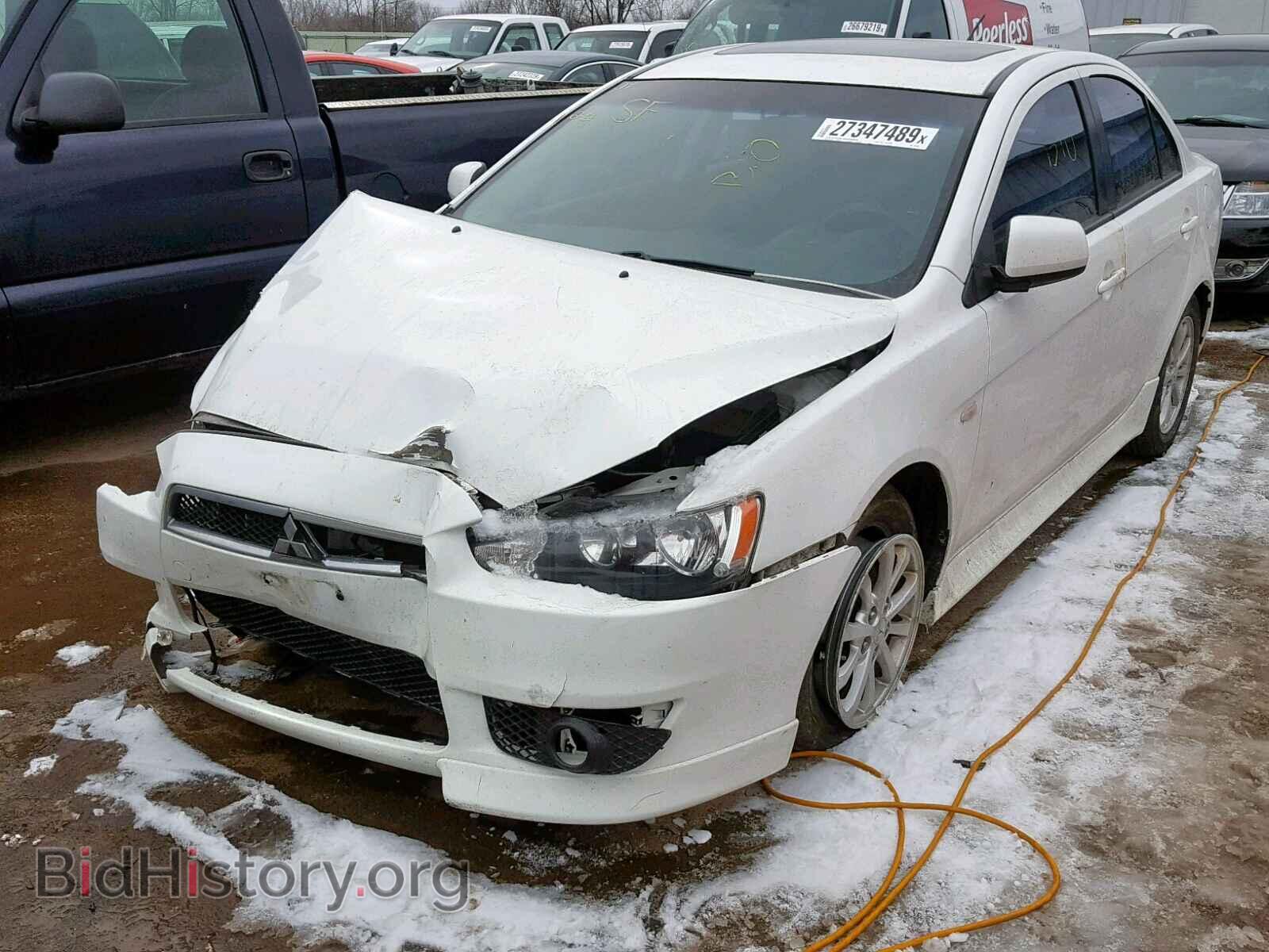 2011 MITSUBISHI LANCER - VIN: JA32U2FU9BU012502 - Фото 2