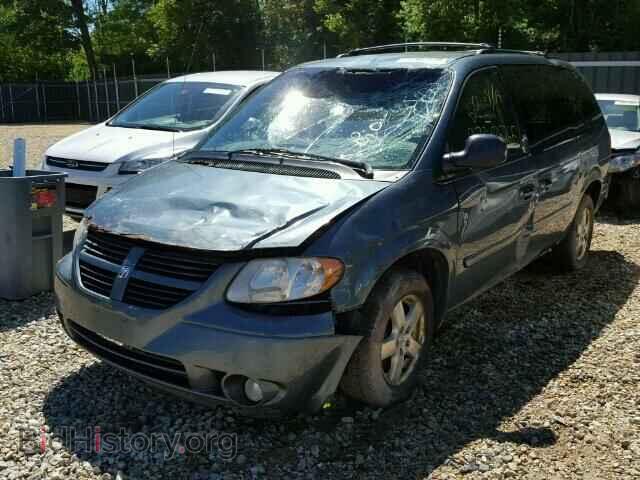 2007 DODGE CARAVAN - VIN: 2D4GP44L27R347287 - Фото 2