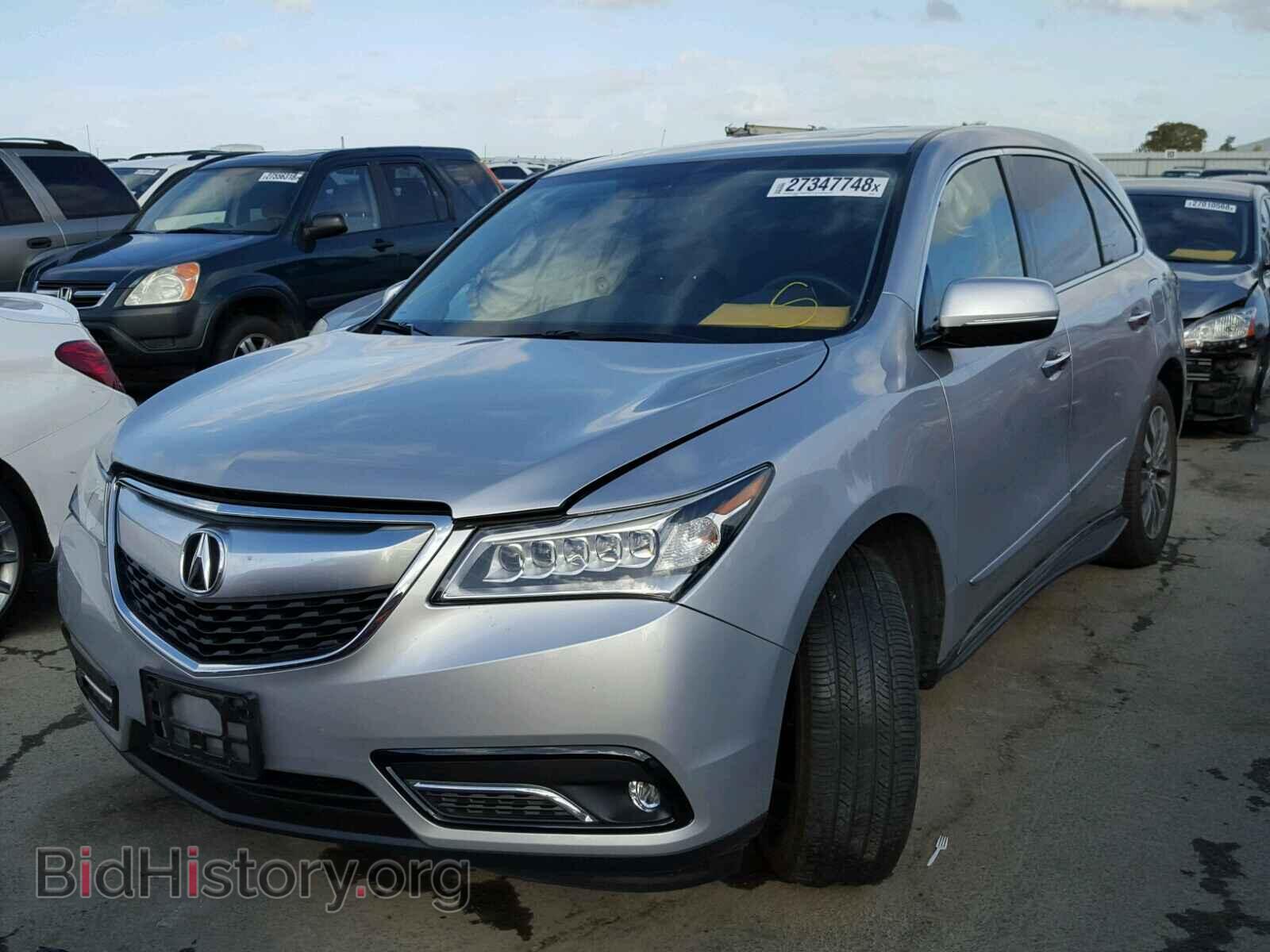 2015 ACURA MDX - VIN: 5FRYD4H65FB002262 - Фото 2