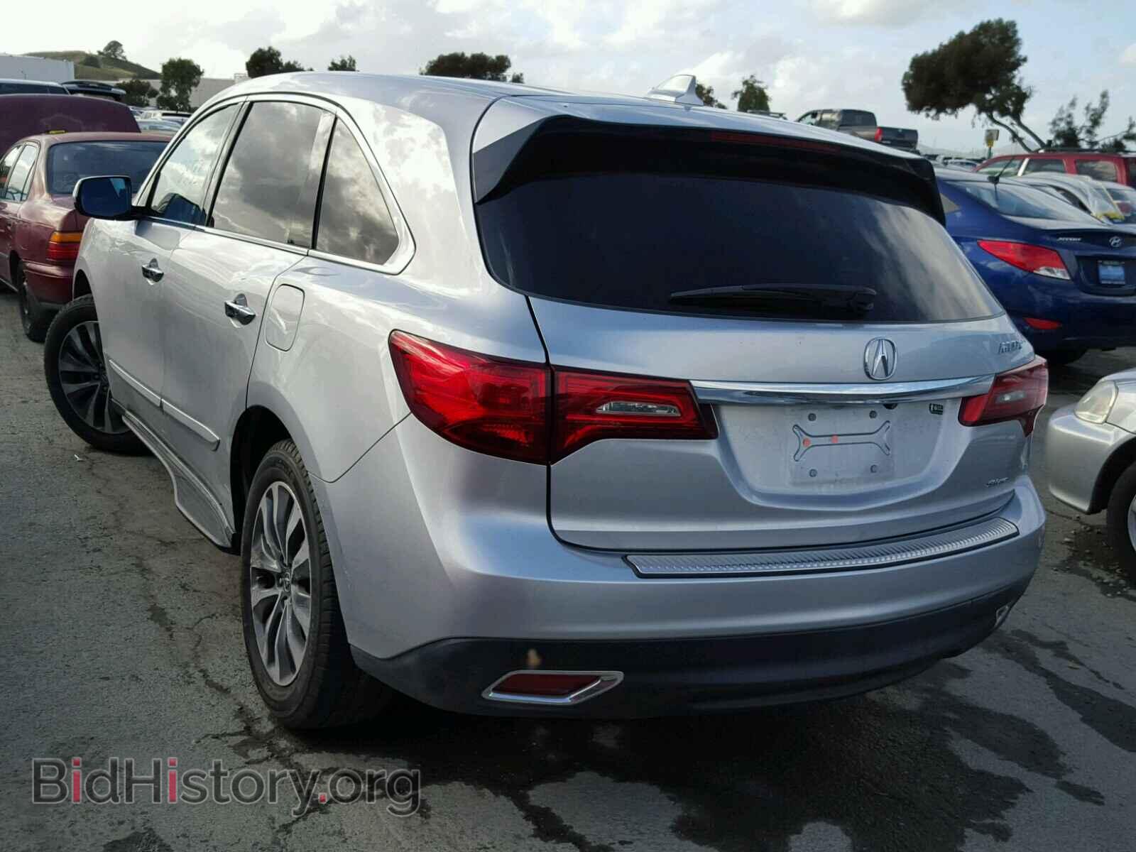 2015 ACURA MDX - VIN: 5FRYD4H65FB002262 - Фото 3