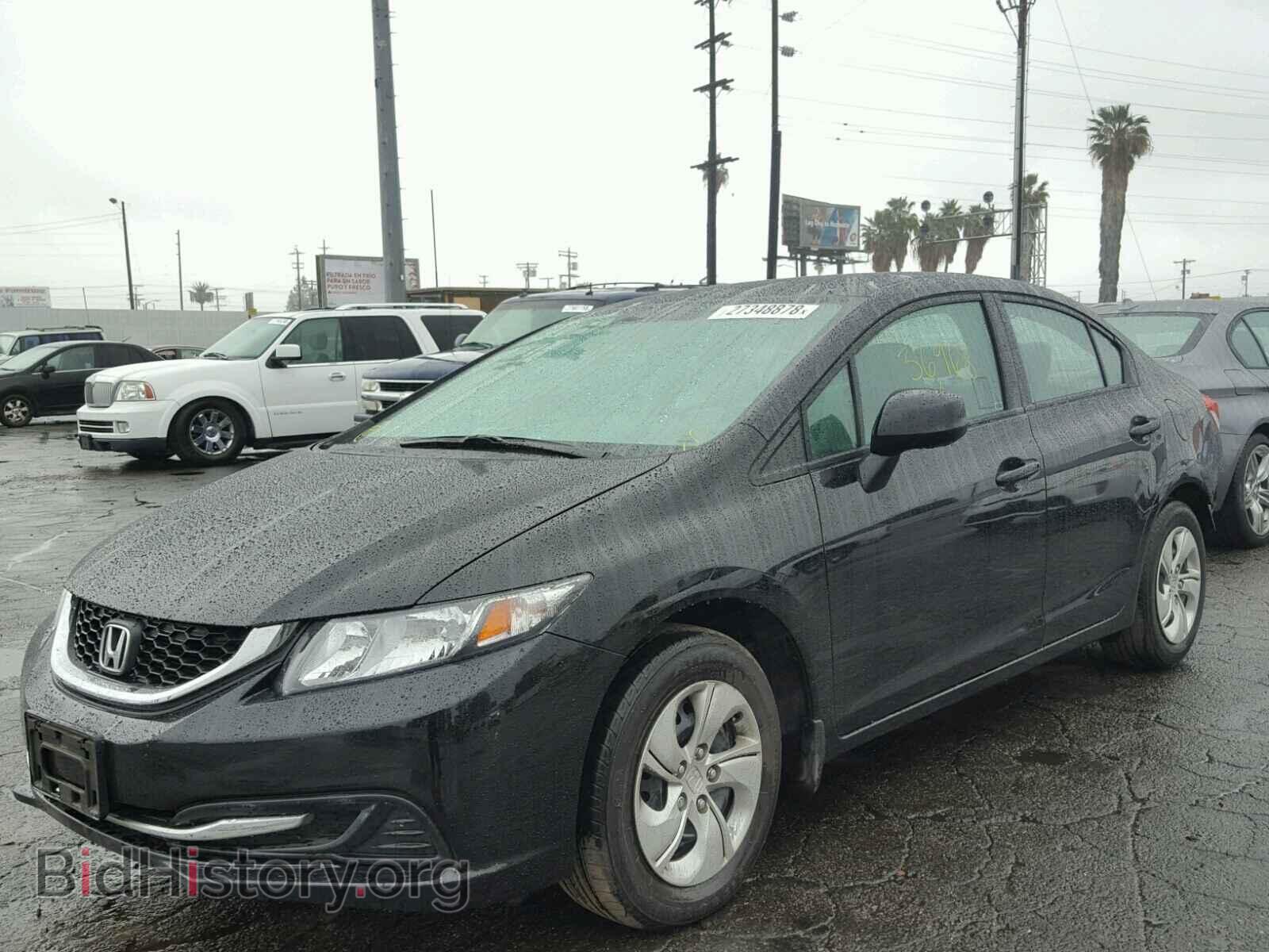 2013 HONDA CIVIC - VIN: 19XFB2F52DE295117 - Фото 2