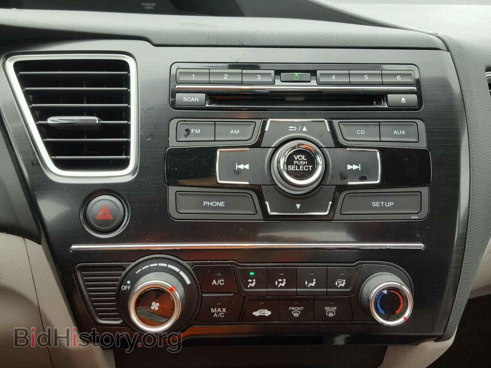 2013 HONDA CIVIC - VIN: 19XFB2F52DE295117 - Фото 9