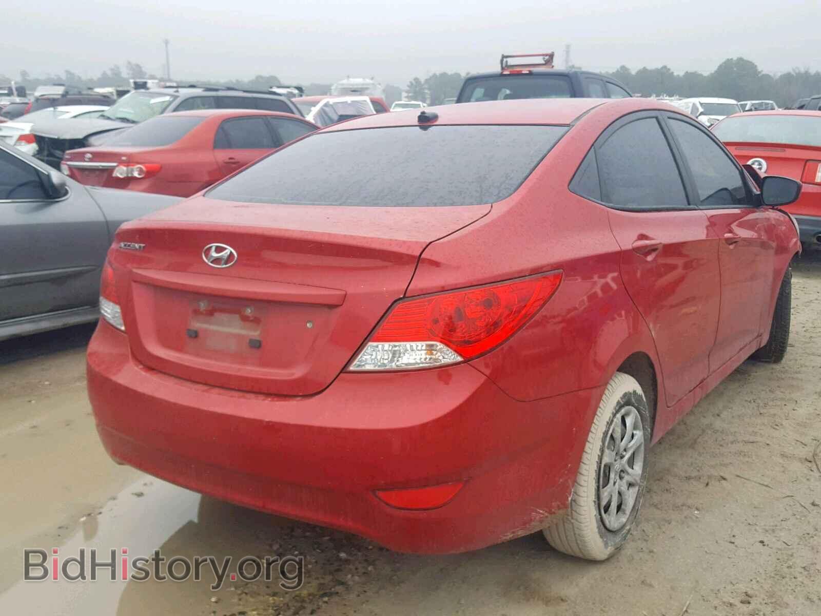 2013 HYUNDAI ACCENT - VIN: KMHCT4AE7DU561036 - Фото 4