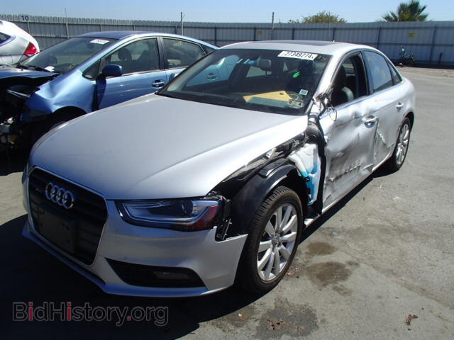 2013 AUDI A4 - VIN: WAUBFAFL4DN030395 - Фото 2