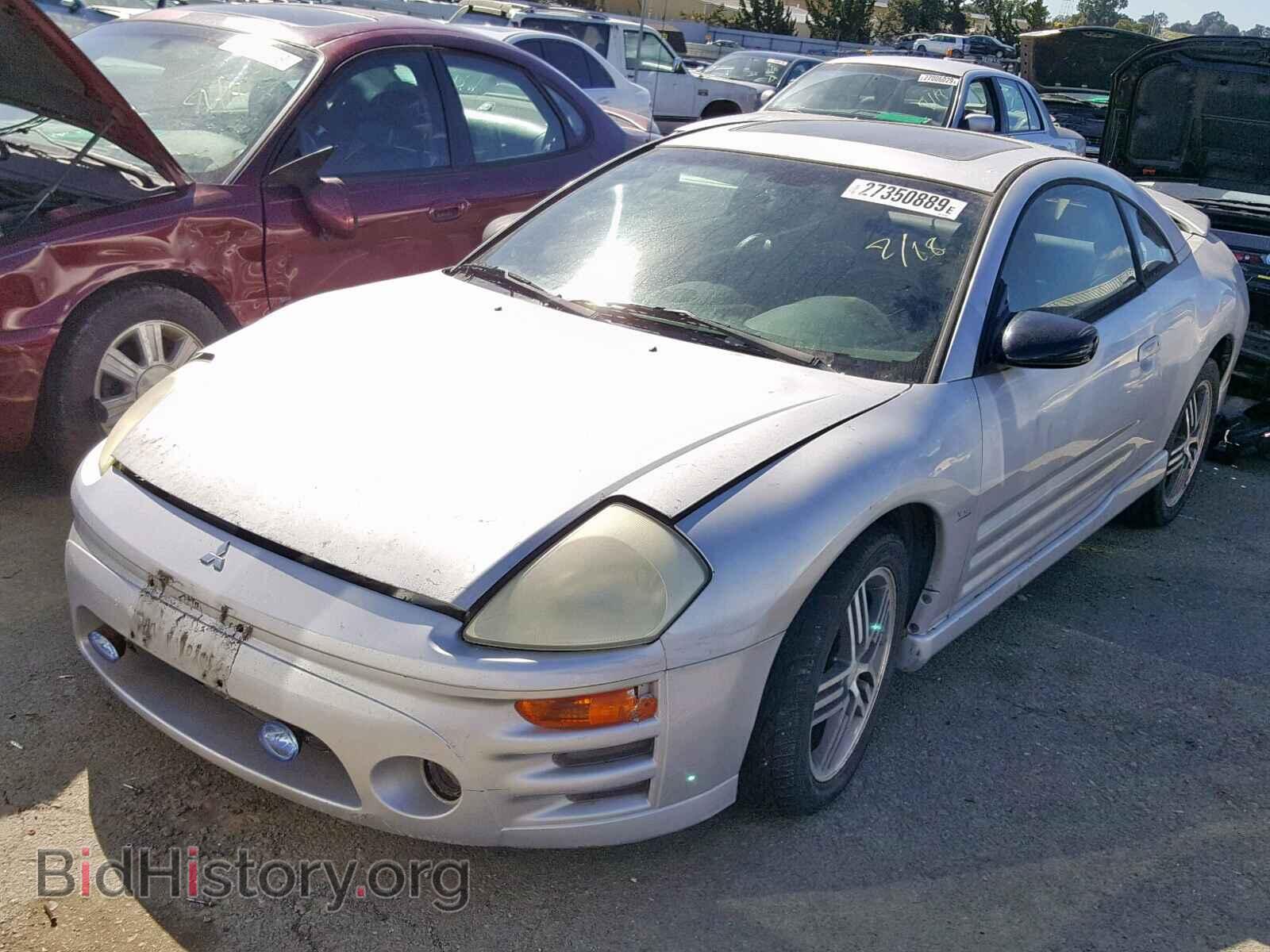 2003 MITSUBISHI ECLIPSE - VIN: 4A3AC74H03E027028 - Фото 2