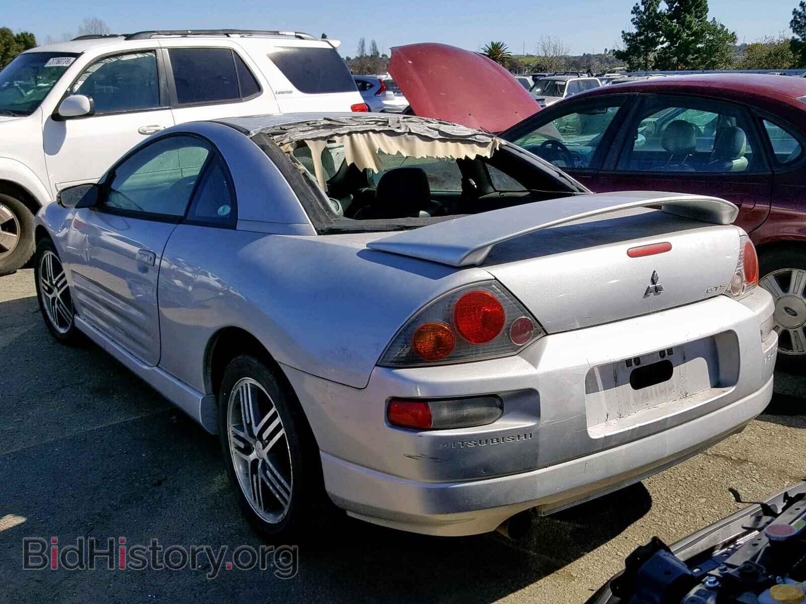 2003 MITSUBISHI ECLIPSE - VIN: 4A3AC74H03E027028 - Фото 3