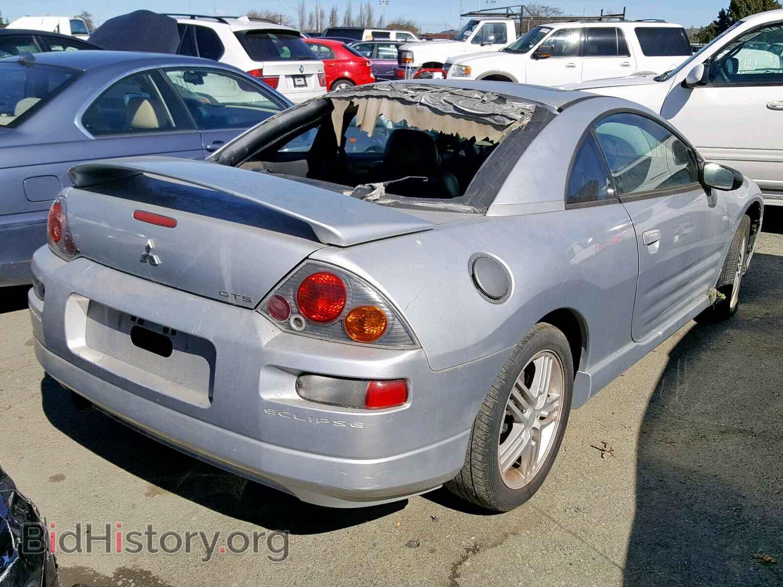 2003 MITSUBISHI ECLIPSE - VIN: 4A3AC74H03E027028 - Фото 4