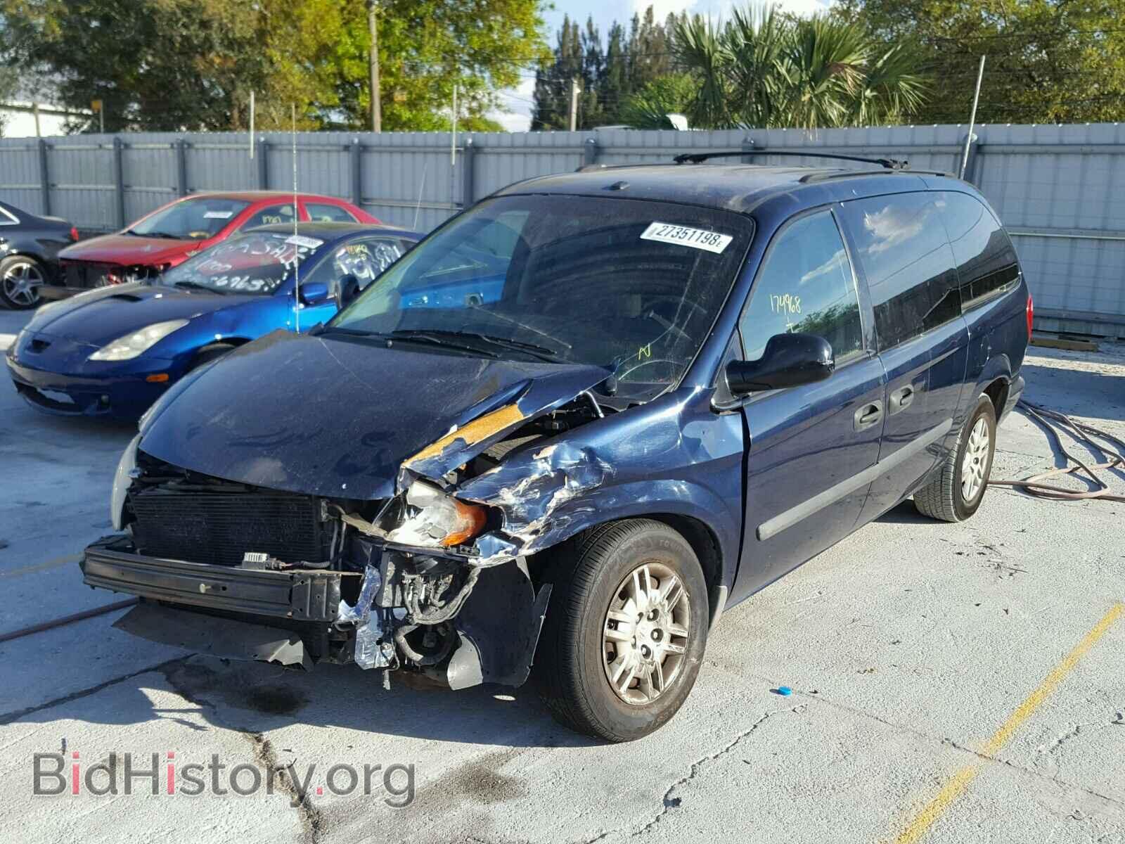 2006 DODGE CARAVAN - VIN: 1D4GP24R16B685916 - Фото 2