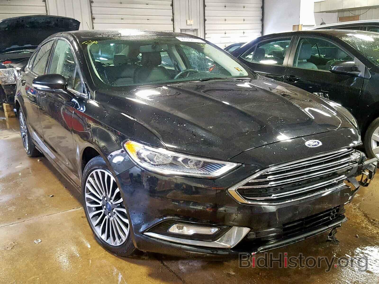 Photo 3FA6P0T93HR101504 - FORD FUSION SE 2017