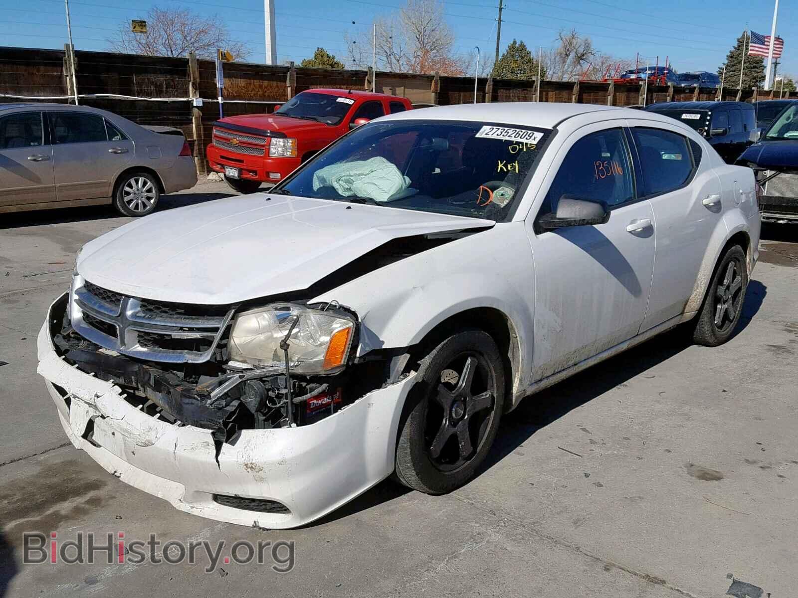 2011 DODGE AVENGER - VIN: 1B3BD4FB5BN564361 - Фото 2