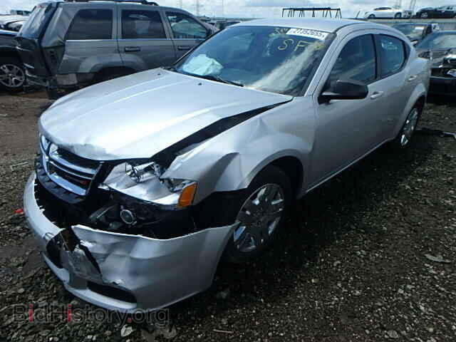 2012 DODGE AVENGER - VIN: 1C3CDZAB1CN325564 - Фото 2