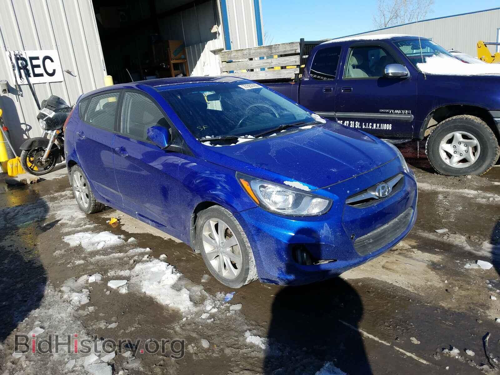 Photo KMHCU5AE8CU055295 - HYUNDAI ACCENT 2012